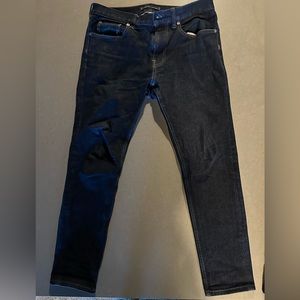 The Slim 4-Way Stretch Organic Jean | Uniform
32X28 Deep Indigo